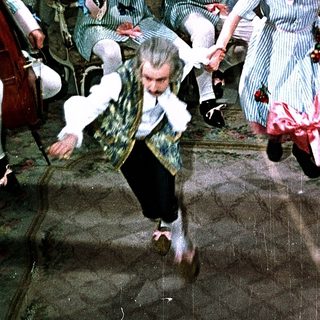 Vintage dance party with live orchestra.