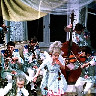 Vintage dance party with live orchestra.