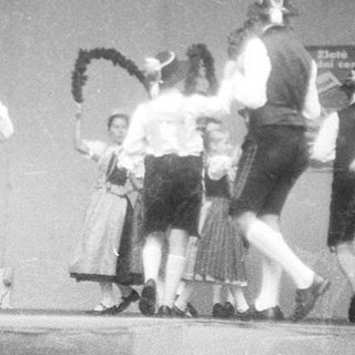 Traditional folk dance performance with regional costumes.