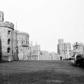 Historic castle with medieval architecture.