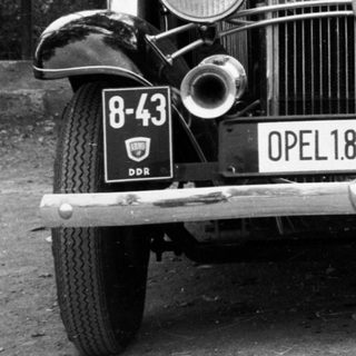 Vintage Opel 1.8-liter race car from 1933.