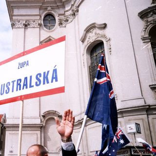Australian expat group event in Prague.