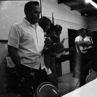 Group of people in a meeting or conference room.