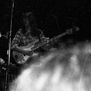 Live band performing on stage.