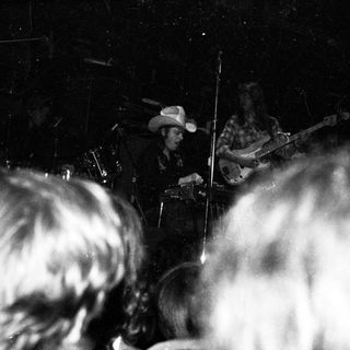 Live band performing on stage.