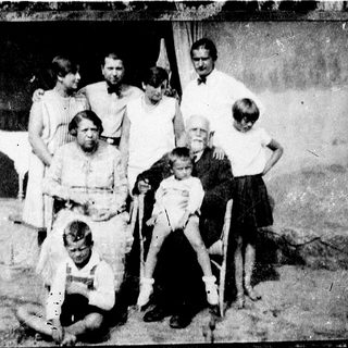 Family portrait from early 20th century.
