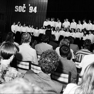 Choral performance at SOC '94 event.