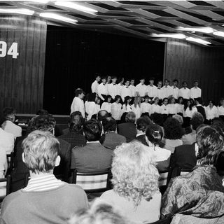 Choral performance at SOC '94 event.