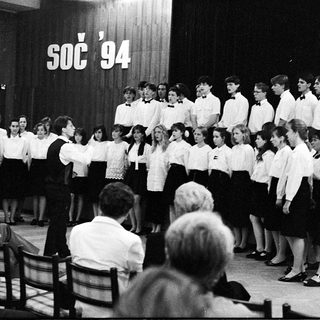 Youth choir performing at SOČ '94 event.