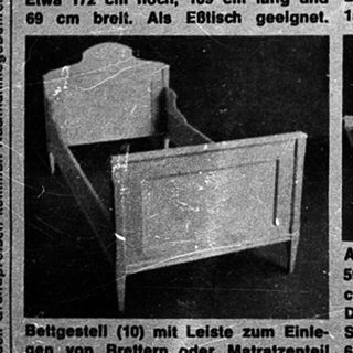Vintage furniture catalog from Kiefernhövel, 1970s.