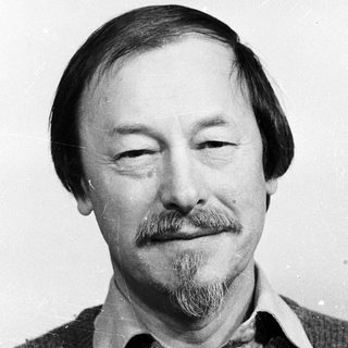 Portrait of a middle-aged man with beard and mustache.