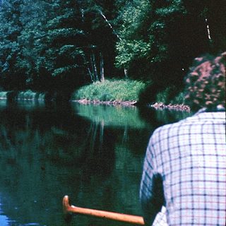 Scenic river surrounded by dense greenery.