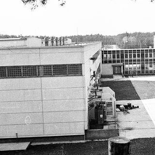 Industrial or institutional building complex.
