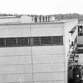 Industrial or institutional building complex.