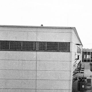 Industrial or institutional building complex.