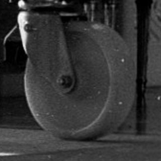 Vintage gymnasium with balance beam and vintage furniture.