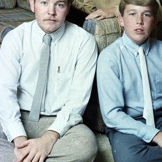 Family portrait from the 1970s or 1980s.