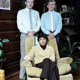 Family portrait from the 1970s or 1980s.