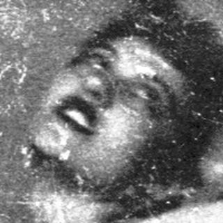 A person appears to be falling or dancing dramatically.