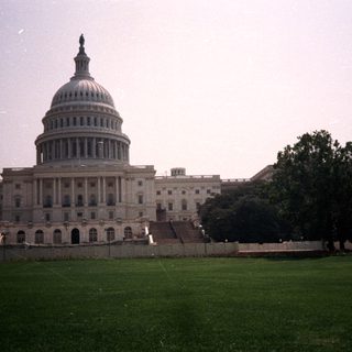 The United States Capitol building is shown in this image.