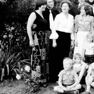 Family group photo from the 1970s–1980s.