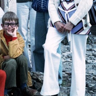 Family group photo from the late 1970s or early 1980s.