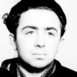 Young man in vintage portrait style.
