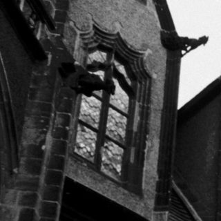 Gothic cathedral spires and detailed stonework.