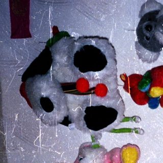 Collection of various stuffed animals and toys.