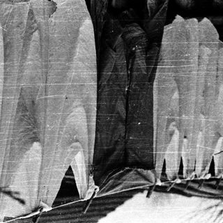 Clothes drying on outdoor lines.